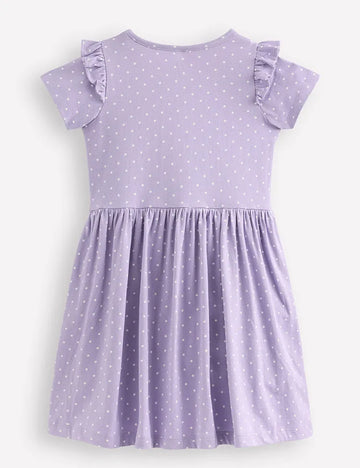 Rochie de bumbac drăguță pentru pisici